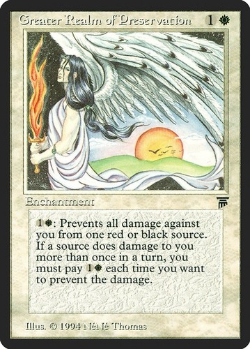 Greater realm preservation - of,